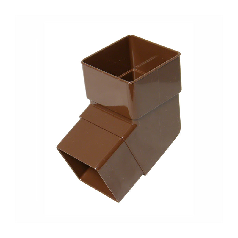 112.5 degree bend in brown - square
