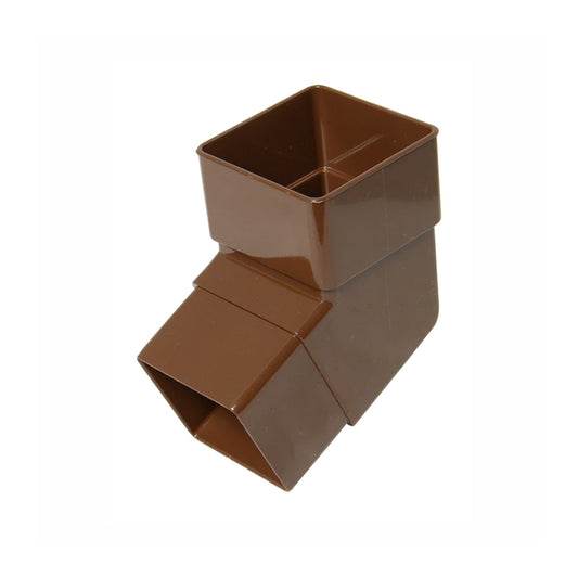 112.5 degree bend in brown - square