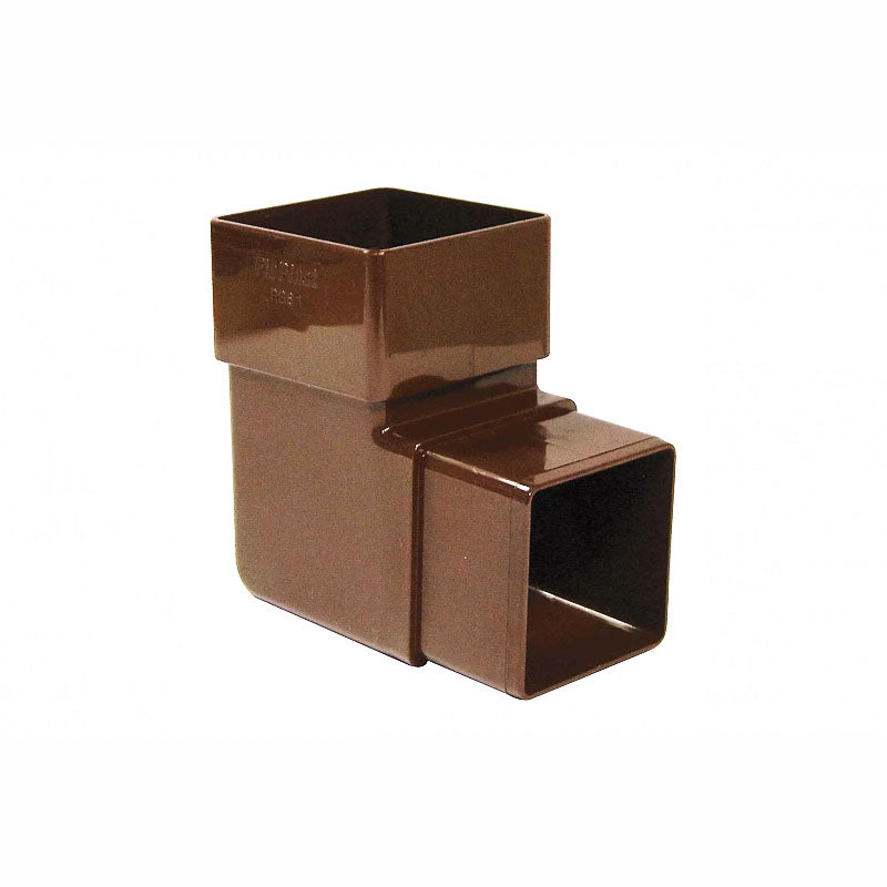 92.5 degree bend in brown - square