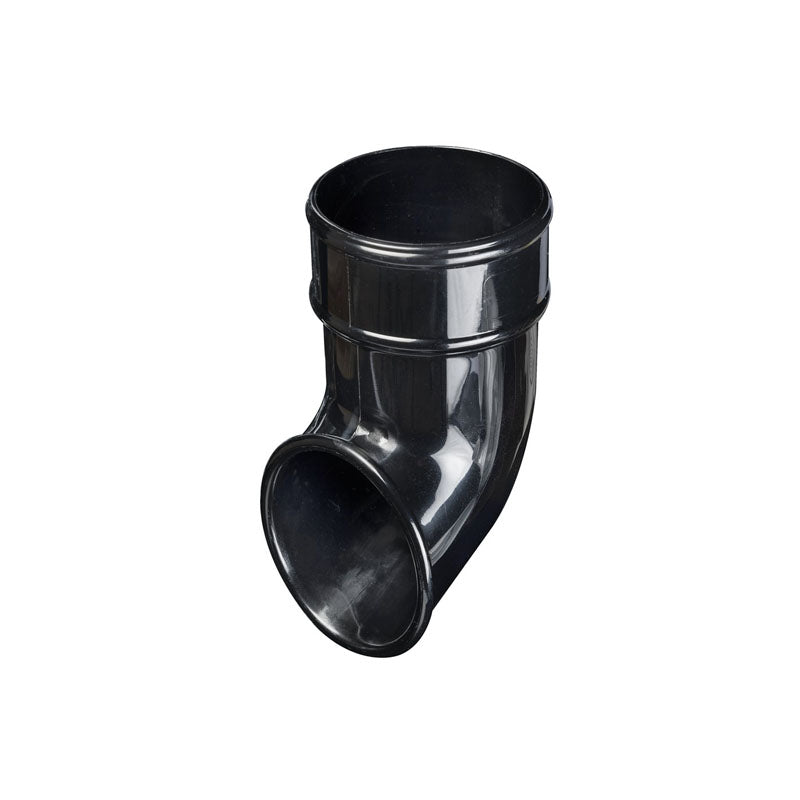 Shoe in black - round