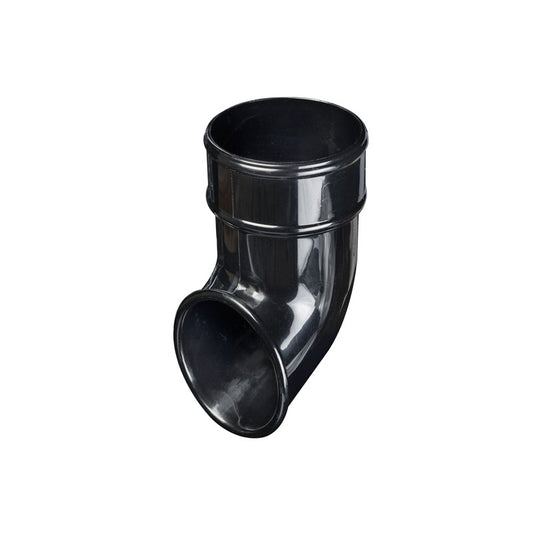 Shoe in black - round