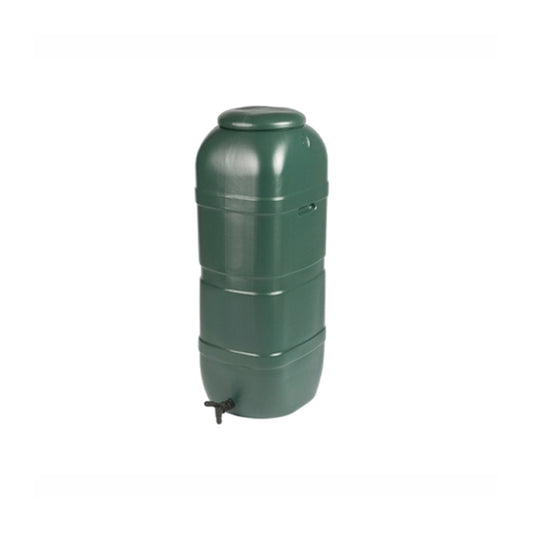100L slimline water butt including tap & lid