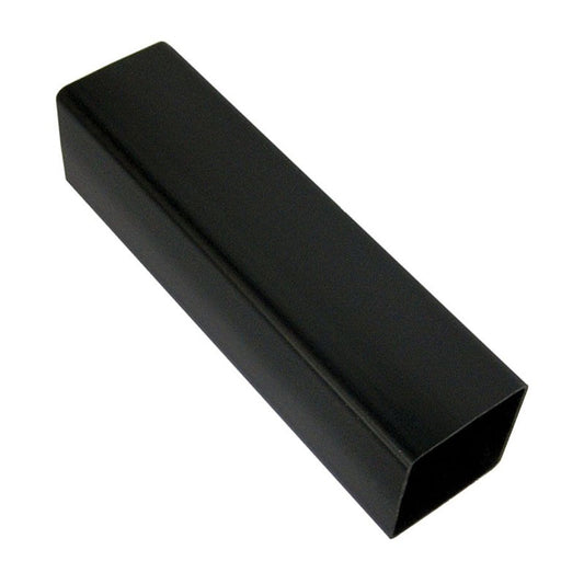 2.5m downpipe in black - square