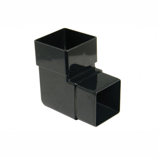 92.5 degree bend in black - square