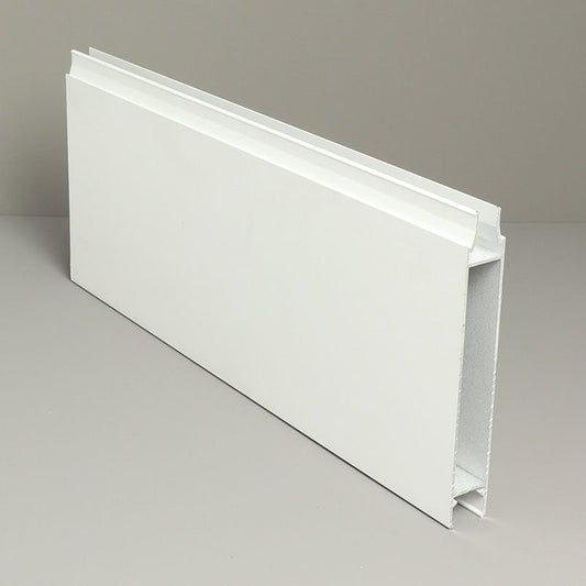 Aluminium Panel in White - 6000mm Width