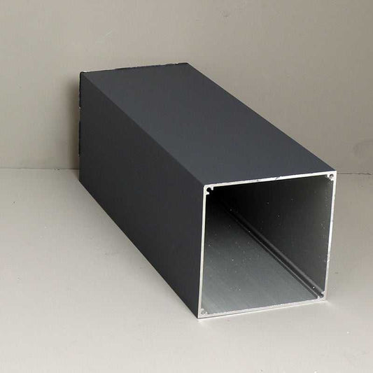 Box section 110x110x3000mm in anthracite