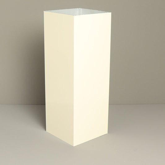 Box section 65x65x2500mm in cream