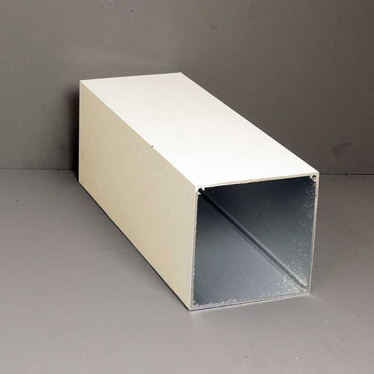 Box section 110x110x6060mm in cream