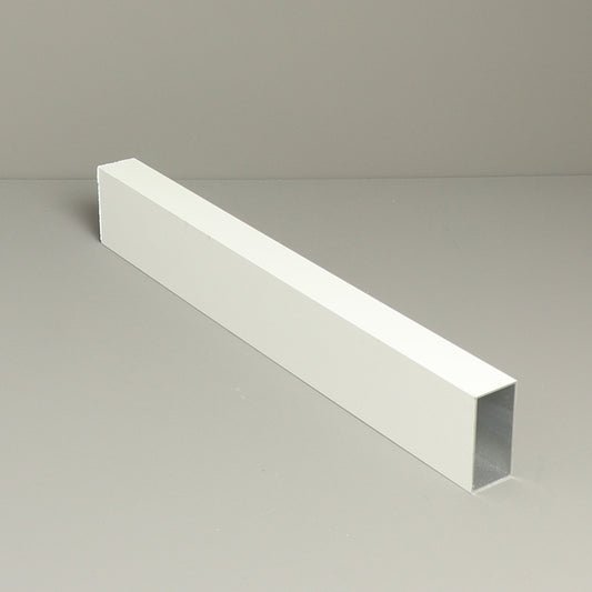Box section 30x60x6060mm in white