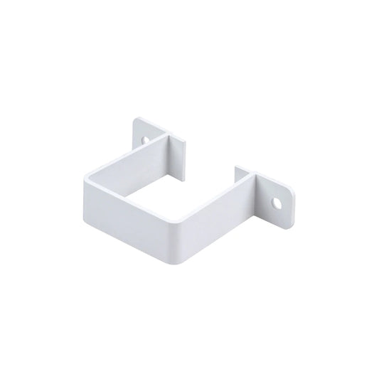 Close fit bracket in white - square