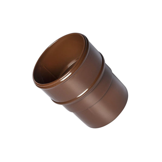 Connector in brown - round