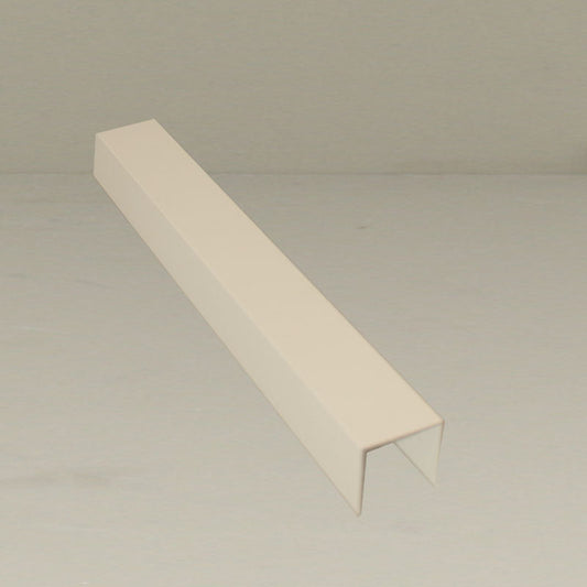 Glass Sliding Door System Side Profiles In Cream / Panels Housed: 2 / Length: 6000mm- single piece