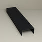 Glass Sliding Door System Side Profiles In Black / Panels Housed: 4 / Length: 6000mm- single piece